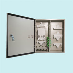 Cold Roll Steel Fiber Optic Termination Box Suitable For 6 12  24 48 Fiber Connection