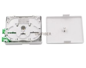 Indoor Wall Mounted Fiber Optic Cable Termination Boxes With SC/LC Connectors