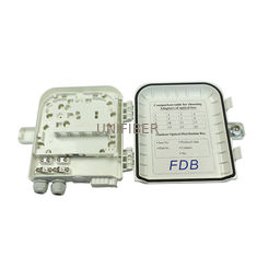 2 In 8 Out Drop Cable PLC Splitter Fiber Optic Termination Box