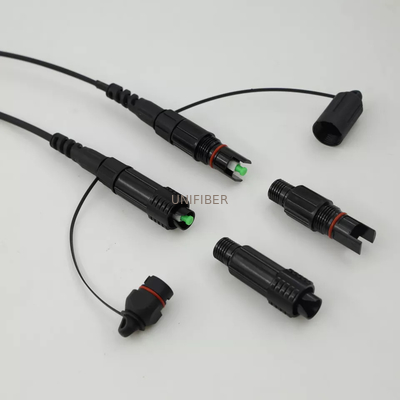 Pre Connectorized TW Hybrid Fast Connector IP Mini SC Optical H Connector Compatible