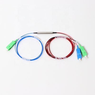 1550nm Steel Tube SC APC CWDM Module FTTH 3 Ports FWDM