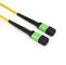 PVC LSZH 8/12/24 Fiber MPO Trunk Cable Type B Polarity SM MM