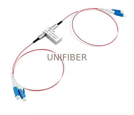 1x2 2x2 Bypass Interruptor óptico mecánico sin cierre 1310/1550nm 5V LC/UPC